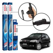 Kit 3 Palhetas Dianteiras + Traseira Original Bosch Fiat Palio 2004 a 2012 Kit 3 Palhetas Dianteiras + Traseira Original Bosch Fiat Palio 2004 a 2012