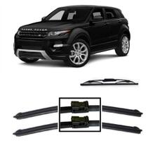 Kit 3 Palhetas Limpador De Parabrisa Dianteiro + Traseiro Range Rover Evoque 2013 em Diante Kit 3 Palhetas Limpador De Parabrisa Dianteiro + Traseiro Range Rover Evoque 2013 em Diante