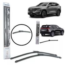 Kit 3 palhetas limpador parabrisa dianteiro/trz gwm haval h6