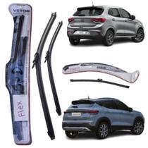 Kit 3 Palhetas Limpador Parabrisa Fiat Argo 18-22 Pulse 2021 Kit 3 Palhetas Limpador Parabrisa Fiat Argo 18-22 Pulse 2021