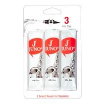 Kit 3 Palhetas para Sax Alto Nº 3 Vandoren Juno JSR613/3
