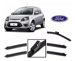 Kit 3 palhetas parabrisa ianteiras e traseira ford focus 2008 Ate 2012 Kit 3 palhetas parabrisa ianteiras e traseira ford focus 2008 Ate 2012