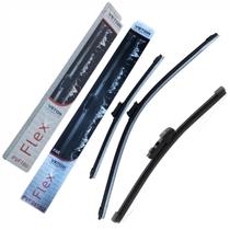 Kit 3 Palhetas Silicone Limpador Parabrisa Dianteiro e Vidro Traseiro Vetor Auto UP 2014 a 2025