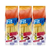 Kit 3 palitos de batata doce e povilho com azeite 50g fitsy