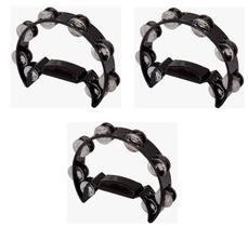 kit 3 Pandeiro Meia Lua Preto Spanking kit 3 Pandeiro Meia Lua Preto Spanking