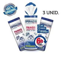 Kit 3 Pano Limpeza Umedecido Higiene Multiuso Colperalcool Kit 3 Pano Limpeza Umedecido Higiene Multiuso Colperalcool