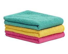 Kit 3 Panos Camesa Flanela Microfibra Limpeza Multiuso Ultra Absorvente 30x30cm