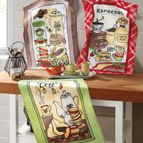 Kit 3 Panos De Copa Felpudo Dohler 45X65 Cm Coffee 04 Kit 3 Panos De Copa Felpudo Dohler 45X65 Cm Coffee 04