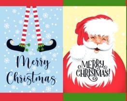 Kit 3 panos de copa natalino felpudo teka Kit 3 panos de copa natalino felpudo teka