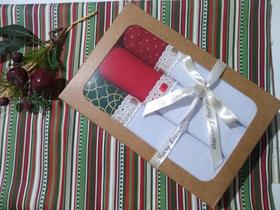 Kit 3 panos de copa tecido de algodão Kit 3 panos de copa tecido de algodão