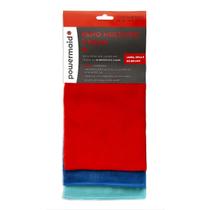 Kit 3 Panos de Limpeza em Microfibra Grande 30x30 Multiuso Kit 3 Panos de Limpeza em Microfibra Grande 30x30 Multiuso