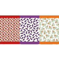 Kit 3 panos de prato/copa felpudo teka fiori com várias estampas em promoção - Kit 3 panos de prato/copa felpudo teka fiori com várias estampas em promoção -