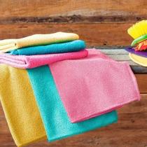 Kit 3 Panos Mágico Anti-risco Flanela Microfibra Camesa 30x30cm
