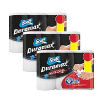 Kit 3 Panos Reutilizáveis Scott Duramax Rolo Branco 174un cada