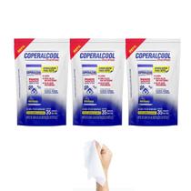 Kit 3 Panos Umedecidos Bacfree Álcool 70 INPM