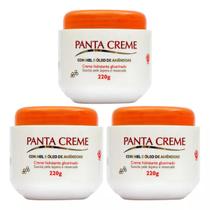 Kit 3 Panta Creme Hidratante Glicerinado Hidratação Corporal Profunda 220g Kit 3 Panta Creme Hidratante Glicerinado Hidratação Corporal Profunda 220g
