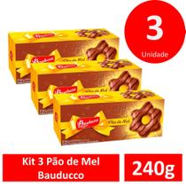 Kit 3/Pão de Mel Bauducco 180g