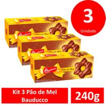 Kit 3/Pão de Mel Bauducco 240g - Buaducco