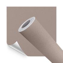 Kit 3 Papel de Parede Adesivo Lavavel Texturizado Casca Marrom Mocha Mousse 15M