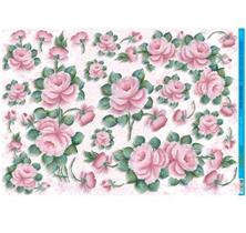 Kit 3 Papel Decoupage Rosas 49x34,3 Pd1-015 - Litoarte