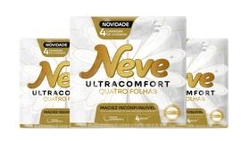 Kit 3 Papel Higiênico Neve Ultracomfort 4 Folhas Kit 3 Papel Higiênico Neve Ultracomfort 4 Folhas