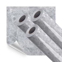 Kit 3 Papel Parede Lavavel Marmore Cinza Oceano 15M Kit 3 Papel Parede Lavavel Marmore Cinza Oceano 15M
