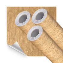 Kit 3 Papel Parede Madeira Freijó Cerejeira Lavavel 15M Kit 3 Papel Parede Madeira Freijó Cerejeira Lavavel 15M