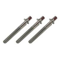 Kit 3 Parafuso Afinação De Bateria 45Mm X 6Mm