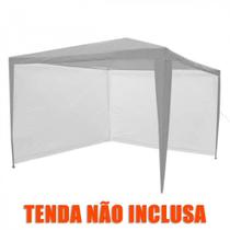 Kit 3 Parede Fiesta Compativel com Gazebo 3x3 Mts (gazebo Nao Incluso) Nautika