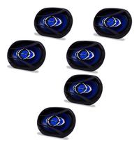 Kit 3 Pares Auto Alto Falantes Hurricane 6x9 540wrms 69 Som Kit 3 Pares Auto Alto Falantes Hurricane 6x9 540wrms 69 Som