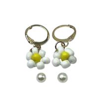 Kit 3 Pares Brinco Feminino Daisy Kit 3 Pares Brinco Feminino Daisy