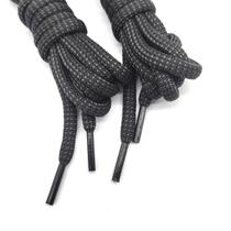 Kit 3 Pares Cadarço Redondo Reforçado Para Coturno e Botas