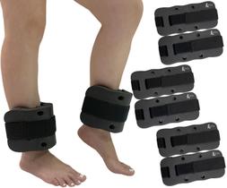 Kit 3 Pares Caneleiras De Hidroginástica em EVA 1 à 2kg DF1106-P Preto Dafoca Sports Kit 3 Pares Caneleiras De Hidroginástica em EVA 1 à 2kg DF1106-P Preto Dafoca Sports