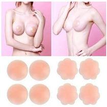 KIT 3 PARES De adesivos nvisível para o peito para mulheres, reutilizável, à prova d'água, adesivo de silicone MAMILO