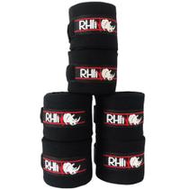 Kit 3 Pares De Bandagem Atadura Elástica Boxe Rhino 3M