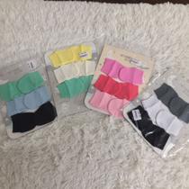 Kit 3 Pares De Luva Bebê Suedine Recém Nascido RN Alyaht REF. l.00 Kit 3 Pares De Luva Bebê Suedine Recém Nascido RN Alyaht REF. l.00