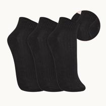 Kit 3 Pares de Meia Cano Curto Trifil Unissex T08004 Kit 3 Pares de Meia Cano Curto Trifil Unissex T08004