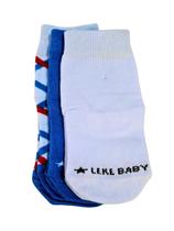 Kit 3 pares de meia diversos ref-1902501