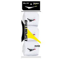 Kit 3 Pares de Meia Esportivo Cano Médio Atoalhado Kit 3 Pares de Meia Esportivo Cano Médio Atoalhado