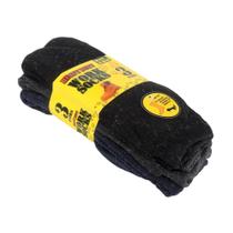 Kit 3 Pares de Meia Masculina Grossa Cano Longo Alto Adulto Work Socks 37 Ao 43