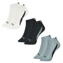 Kit 3 Pares de Meia Puma Logo Masculina Kit 3 Pares de Meia Puma Logo Masculina
