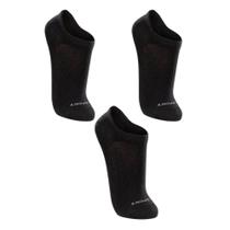Kit 3 Pares de Meia Sapatilha Lupo Sport 3170-089 Pretas