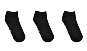 Kit 3 pares de meia soquete unissex cano mini 34-39 malwee