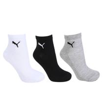 Kit 3 Pares de Meia Unissex Puma Cano Médio Multicolor