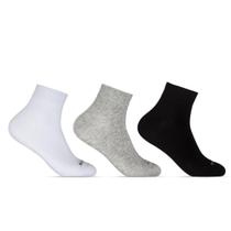 Kit 3 Pares de Meias 39/43 Cano Médio Lisa Cinza/Branca/Preta (004HOMM19140) Hoahi Kit 3 Pares de Meias 39/43 Cano Médio Lisa Cinza/Branca/Preta (004HOMM19140) Hoahi