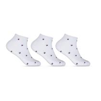 Kit 3 Pares de Meias 39/43 Invisível Branca (004HOMS18041) Hoahi