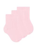 Kit 3 Pares de Meias Bebê Cano Curto Selene 1320-001