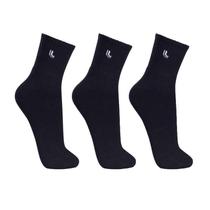 Kit 3 Pares de Meias Cano Alto Lupo 03245-089 Pretas