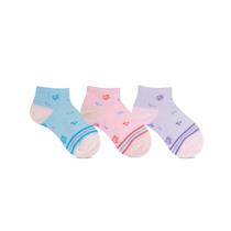 Kit 3 Pares de meias Cano curto Infantil Altomax
