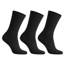 Kit 3 Pares de Meias Classic Cano Médio Masculina Feminina Unissex Sortida Kit 3 Pares de Meias Classic Cano Médio Masculina Feminina Unissex Sortida